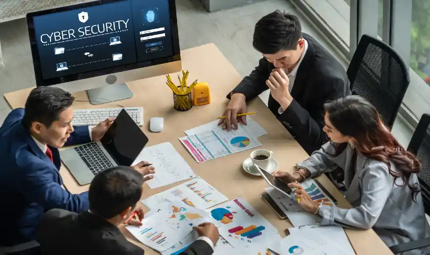 cyber-security-system-computer-screen-protect-private-information
